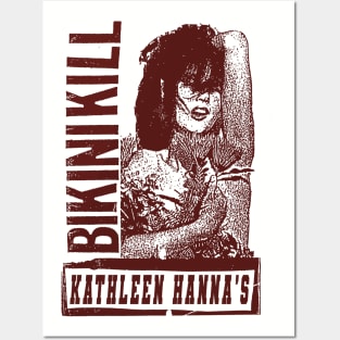 Vintage Kathleen Hanna Posters and Art